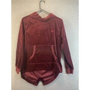 Parish Nation Shirt hooded ‎ Size Large Brown